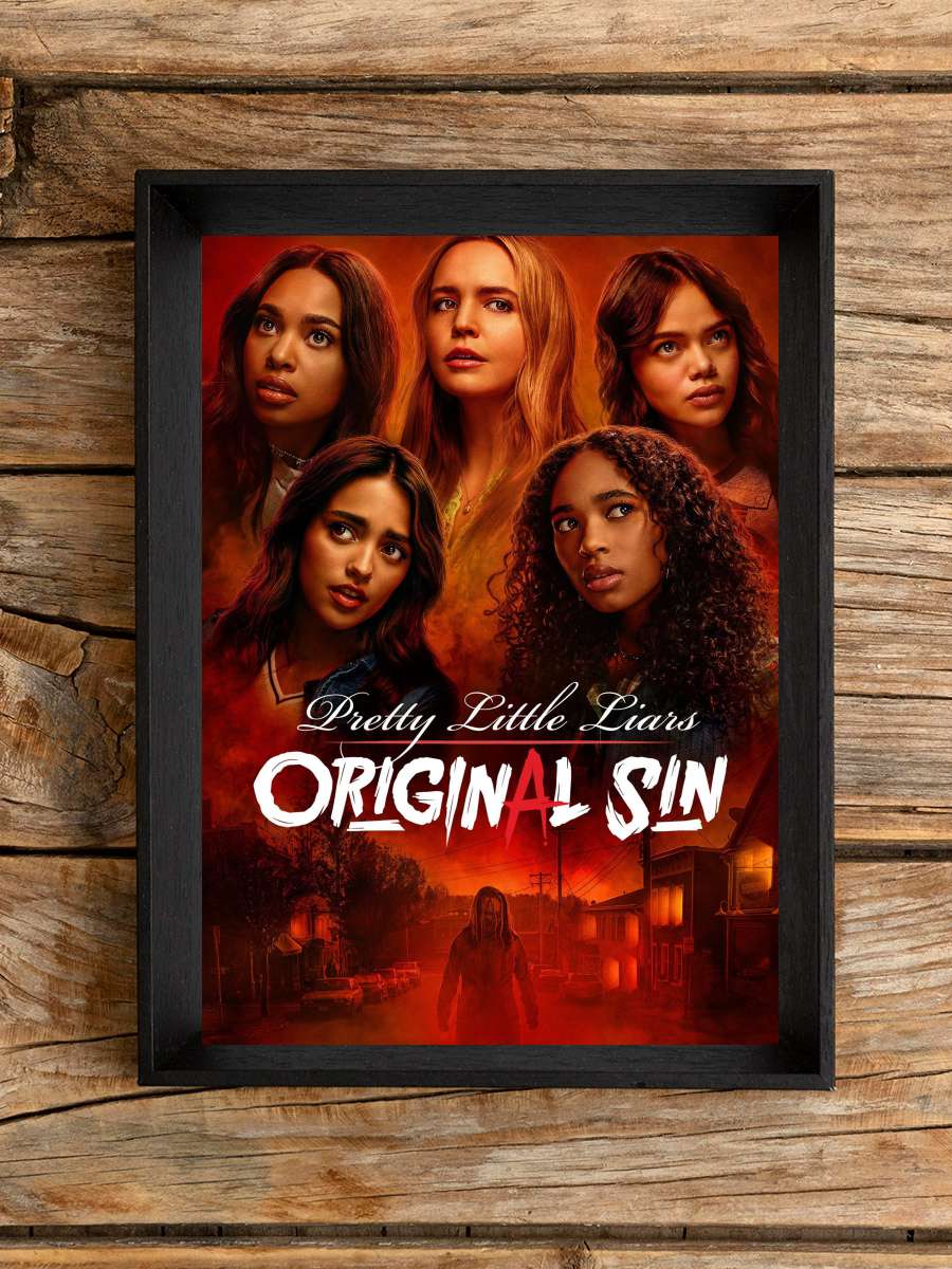 Pretty Little Liars: Original Sin Dizi Tablo Siyah Çerçeveli Dizi Poster Duvar Tablo