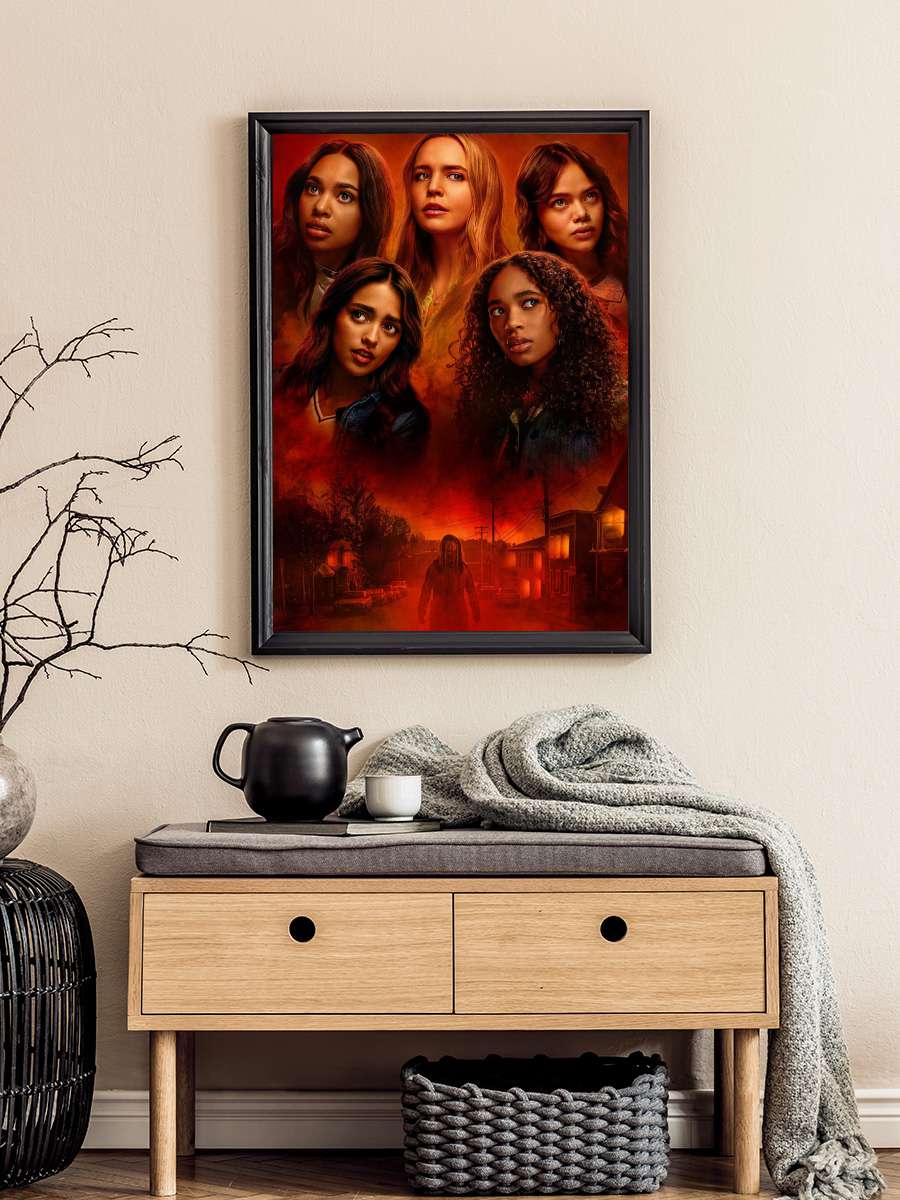 Pretty Little Liars: Original Sin Dizi Tablo Siyah Çerçeveli Dizi Poster Duvar Tablo