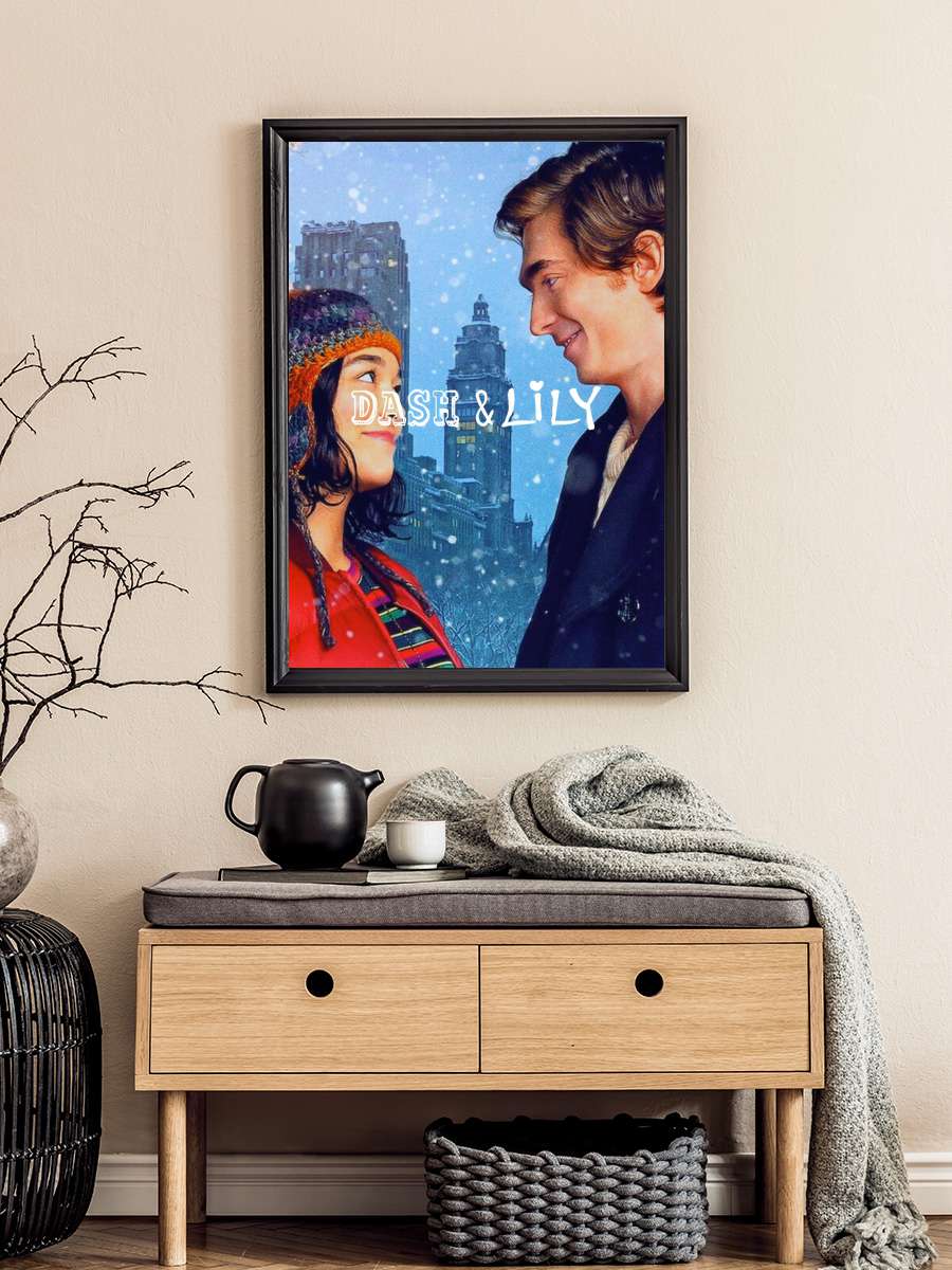 Bize Çıkan Yollar - Dash & Lily Dizi Tablo Siyah Çerçeveli Dizi Poster Duvar Tablo