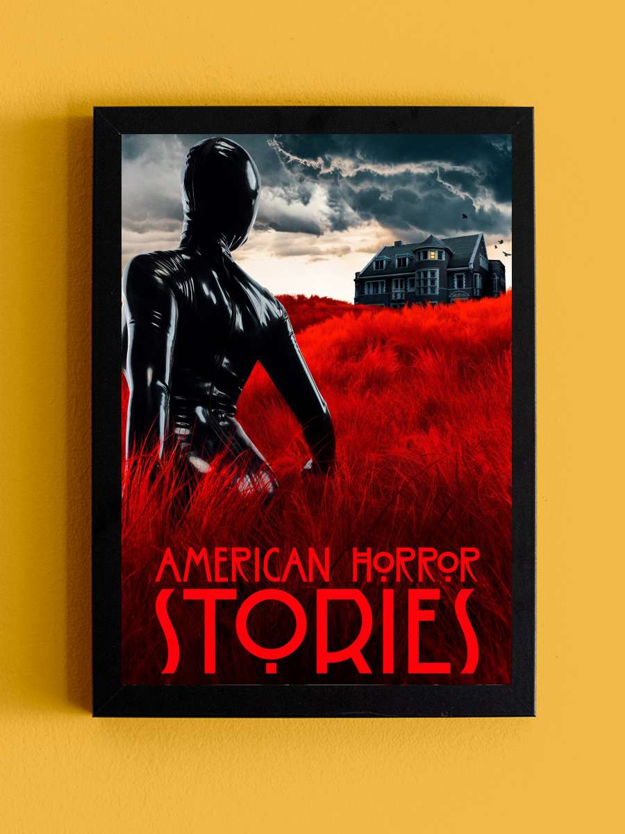 American Horror Stories Dizi Tablo Siyah Çerçeveli Dizi Poster Duvar Tablo