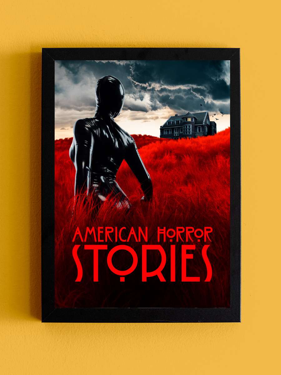 American Horror Stories Dizi Tablo Siyah Çerçeveli Dizi Poster Duvar Tablo