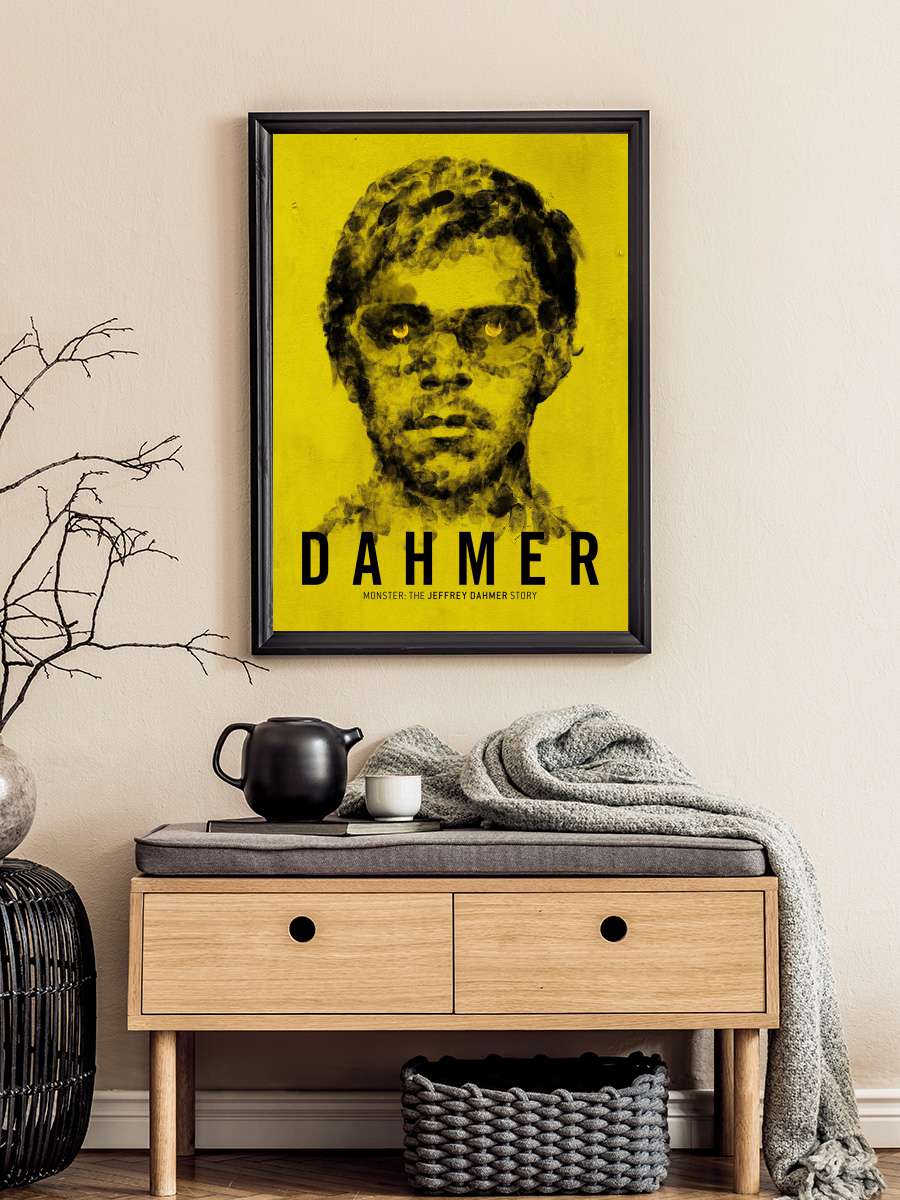 DAHMER - Canavar: Jeffrey Dahmer’ın Hikâyesi - DAHMER - Monster: The Jeffrey Dahmer Story Dizi Tablo Siyah Çerçeveli Dizi Poster Duvar Tablo