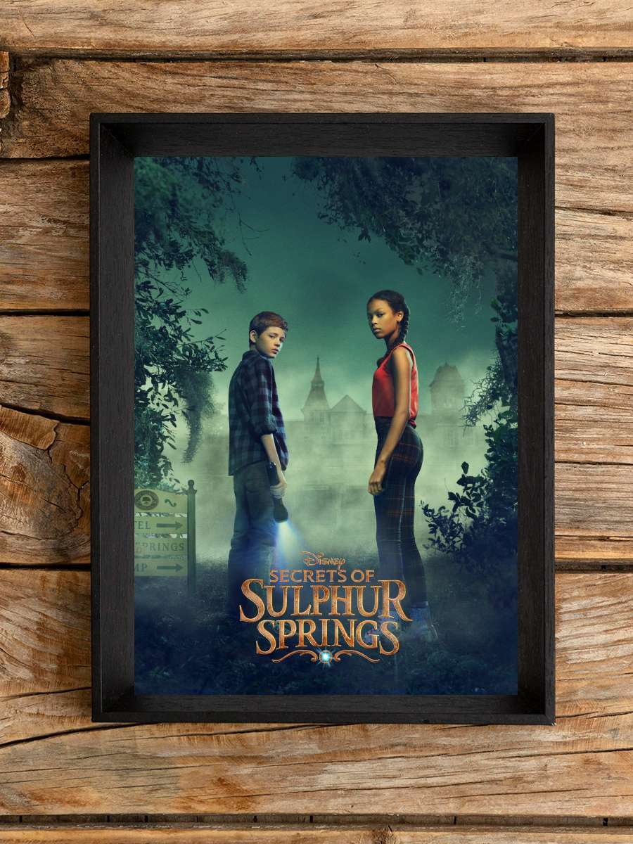 Sulphur Springs Sırları - Secrets of Sulphur Springs Dizi Tablo Siyah Çerçeveli Dizi Poster Duvar Tablo