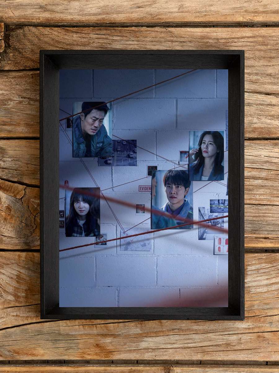 Mouse - 마우스 Dizi Tablo Siyah Çerçeveli Dizi Poster Duvar Tablo