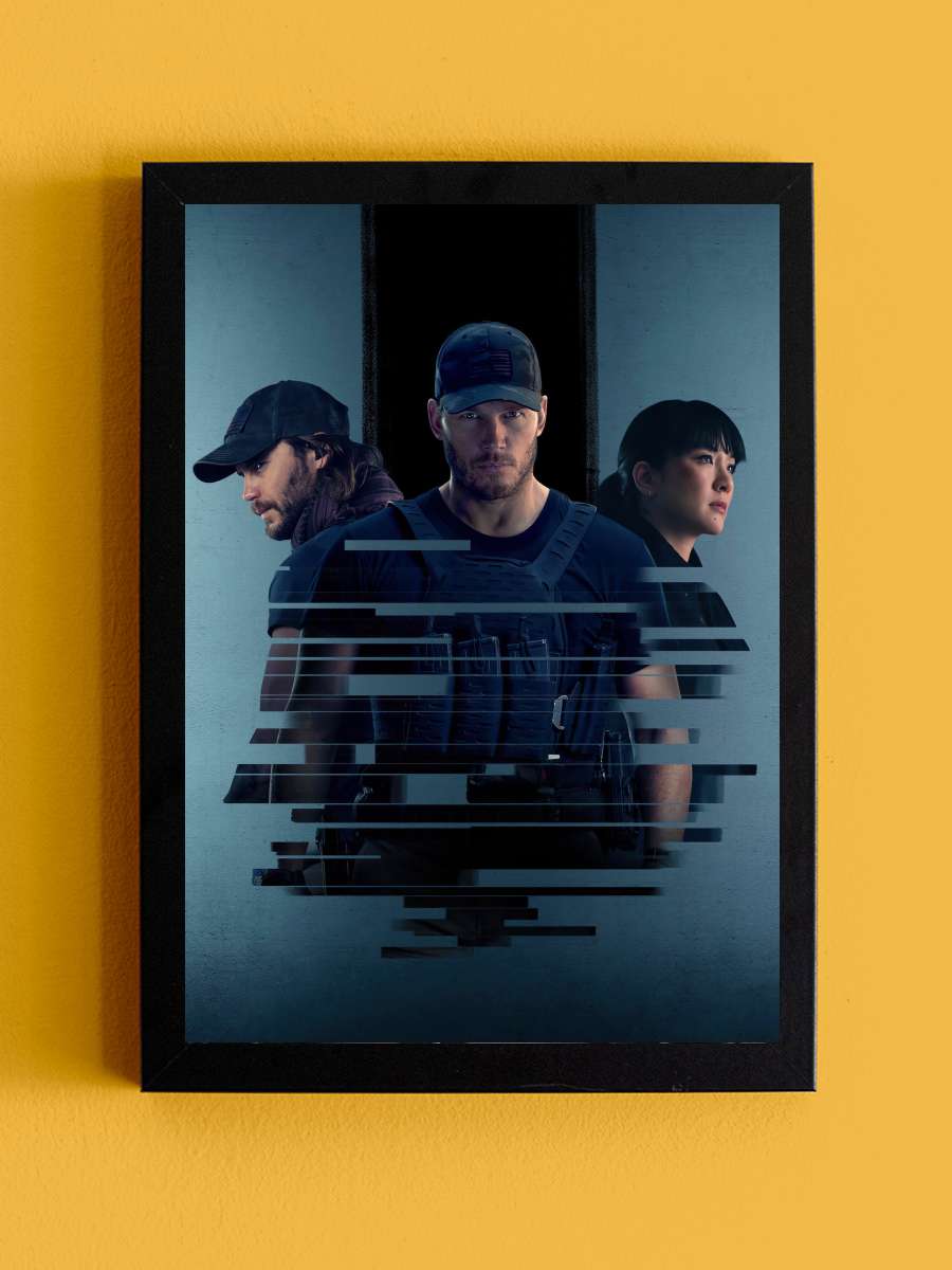 İnfaz Listesi - The Terminal List Dizi Tablo Siyah Çerçeveli Dizi Poster Duvar Tablo