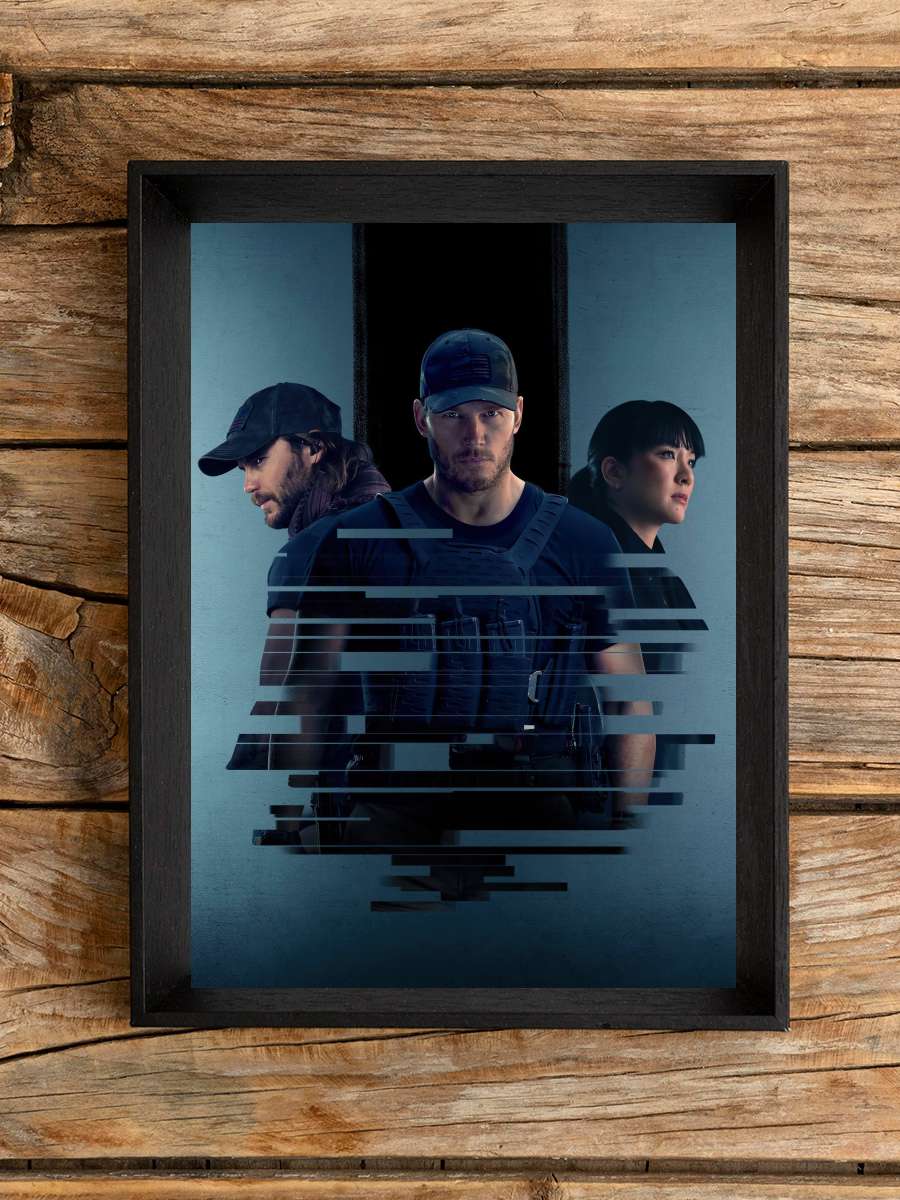 İnfaz Listesi - The Terminal List Dizi Tablo Siyah Çerçeveli Dizi Poster Duvar Tablo