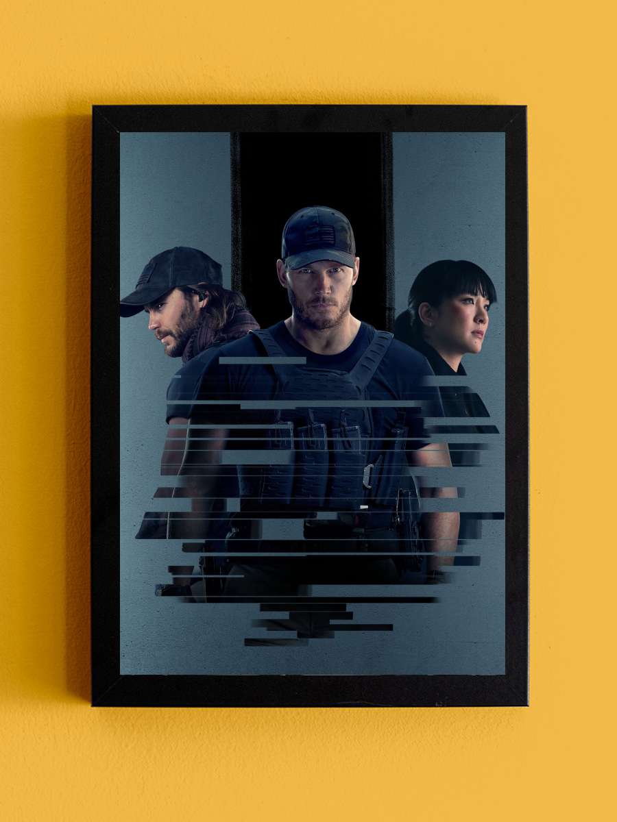 İnfaz Listesi - The Terminal List Dizi Tablo Siyah Çerçeveli Dizi Poster Duvar Tablo