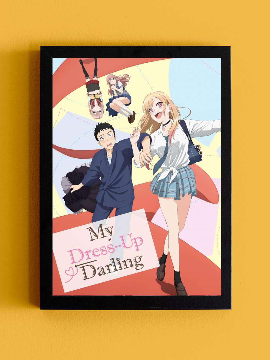 My Dress-Up Darling - その着せ替え人形は恋をする Dizi Tablo Siyah Çerçeveli Dizi Poster Duvar Tablo