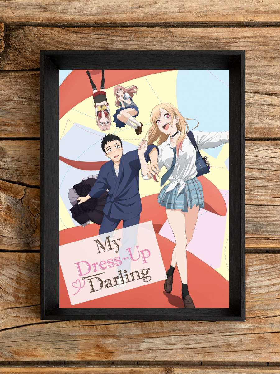 My Dress-Up Darling - その着せ替え人形は恋をする Dizi Tablo Siyah Çerçeveli Dizi Poster Duvar Tablo