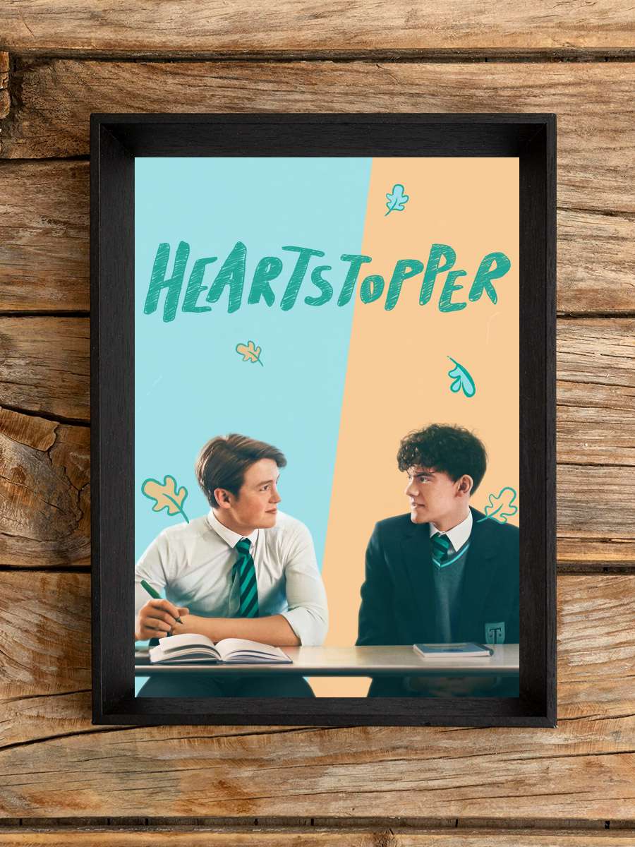 Heartstopper Dizi Tablo Siyah Çerçeveli Dizi Poster Duvar Tablo