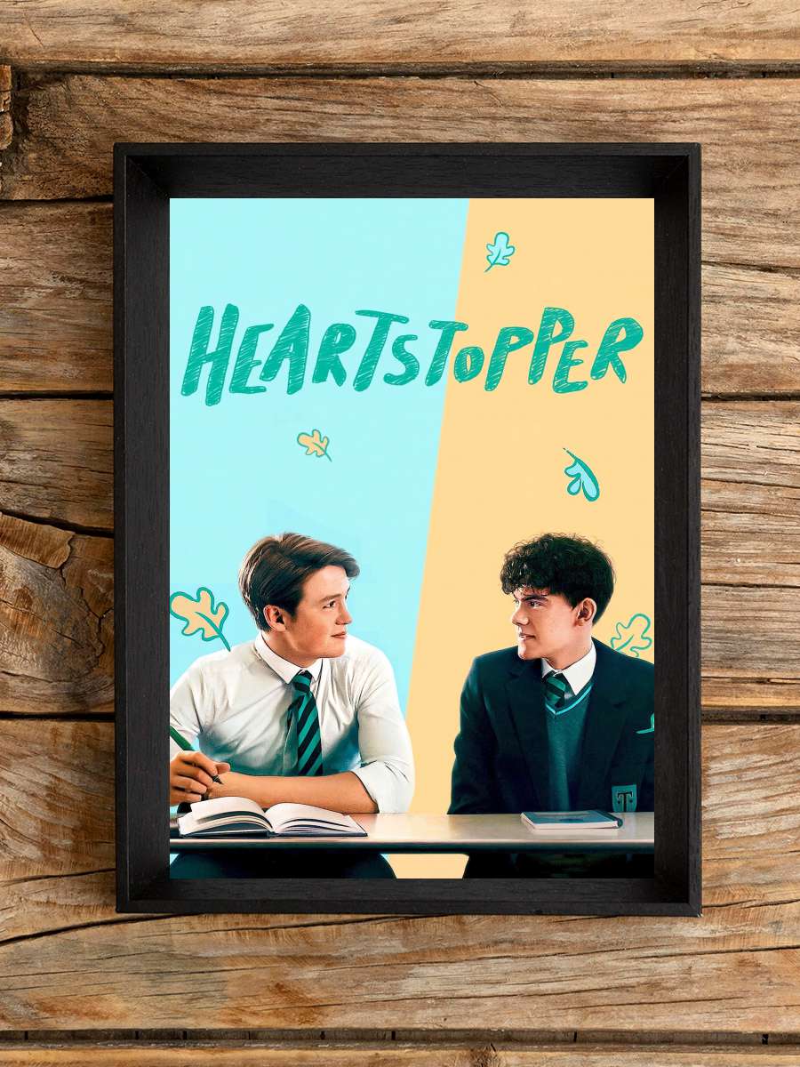 Heartstopper Dizi Tablo Siyah Çerçeveli Dizi Poster Duvar Tablo