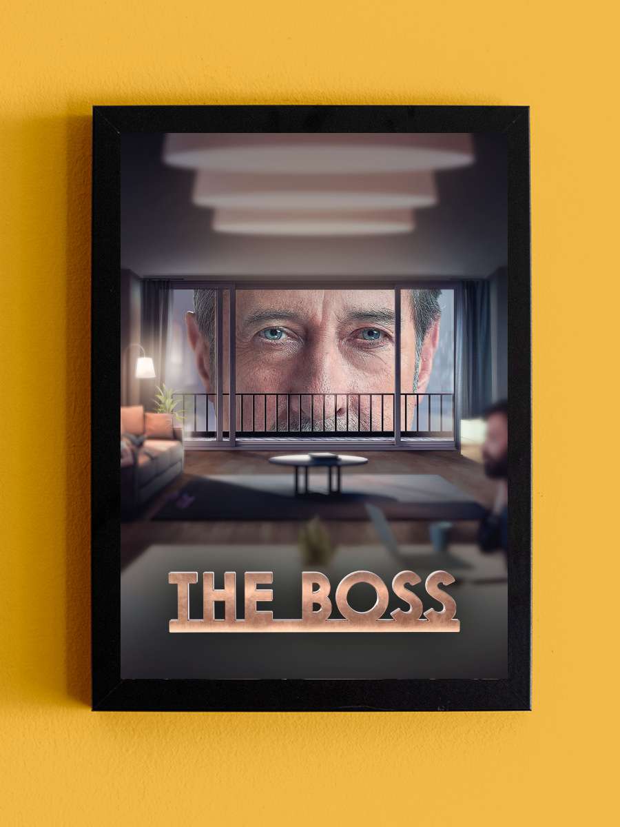 The Boss - El encargado Dizi Tablo Siyah Çerçeveli Dizi Poster Duvar Tablo