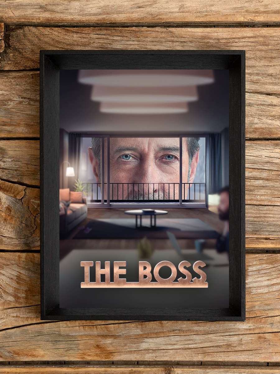 The Boss - El encargado Dizi Tablo Siyah Çerçeveli Dizi Poster Duvar Tablo