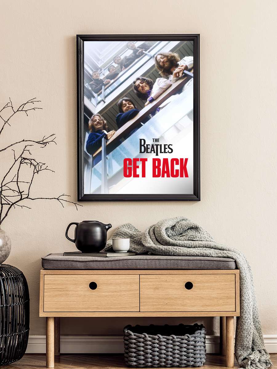 The Beatles: Get Back Dizi Tablo Siyah Çerçeveli Dizi Poster Duvar Tablo