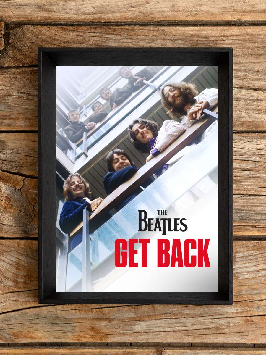 The Beatles: Get Back Dizi Tablo Siyah Çerçeveli Dizi Poster Duvar Tablo