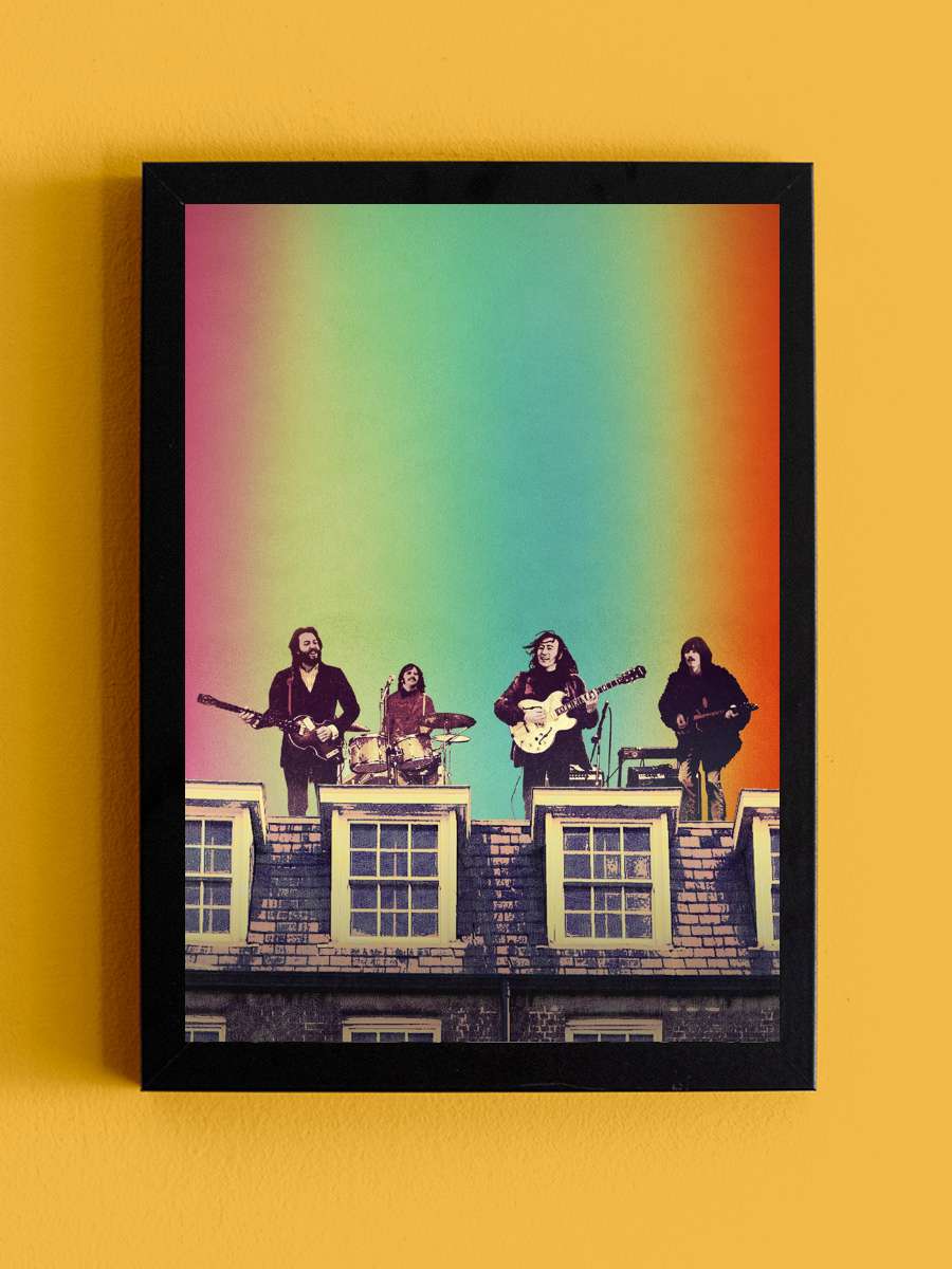 The Beatles: Get Back Dizi Tablo Siyah Çerçeveli Dizi Poster Duvar Tablo