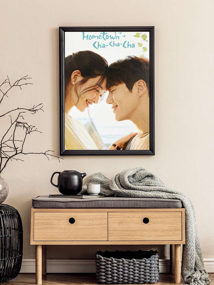 Hometown Cha-Cha-Cha - 갯마을 차차차 Dizi Tablo Siyah Çerçeveli Dizi Poster Duvar Tablo