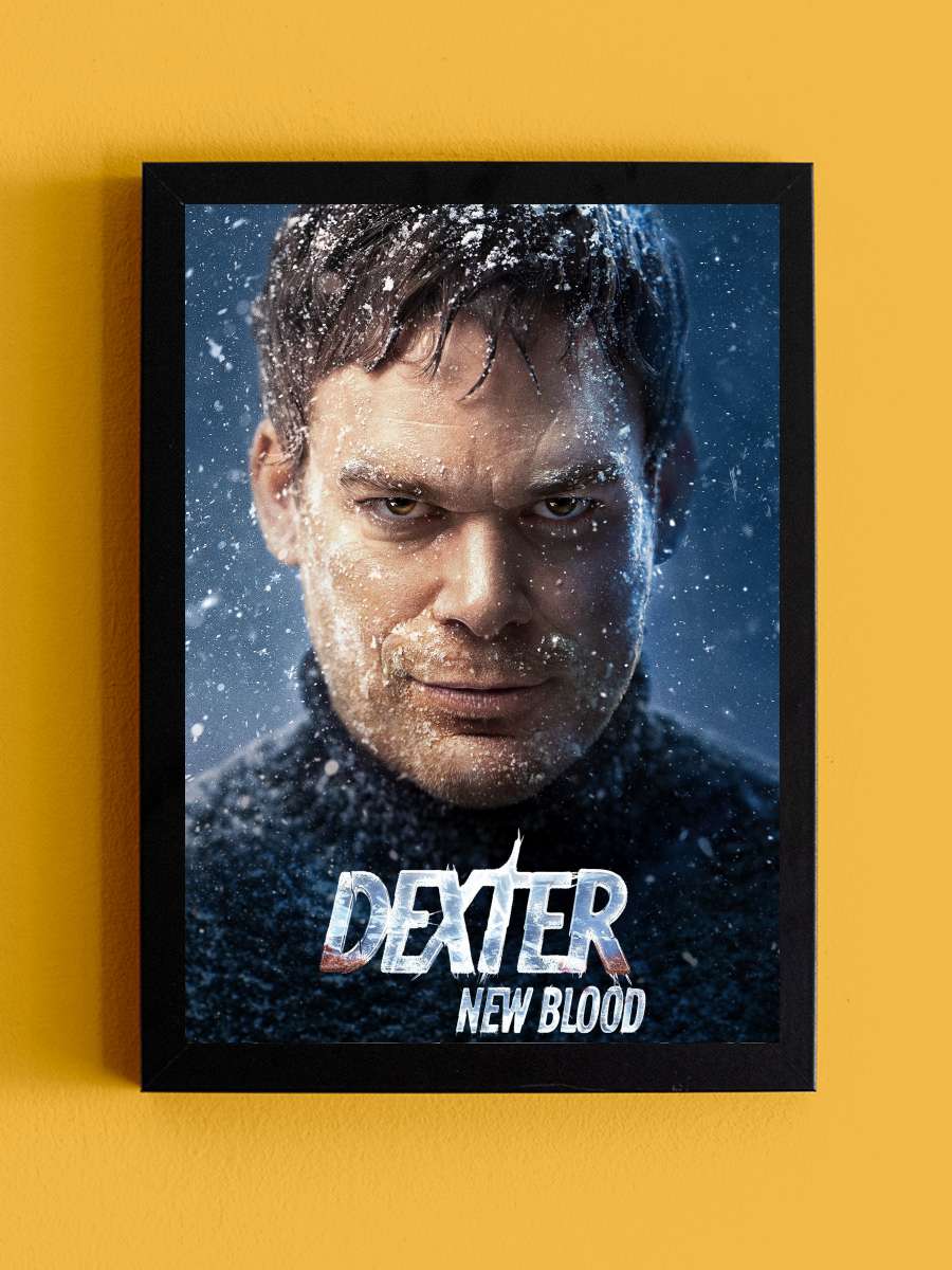 Dexter: New Blood Dizi Tablo Siyah Çerçeveli Dizi Poster Duvar Tablo