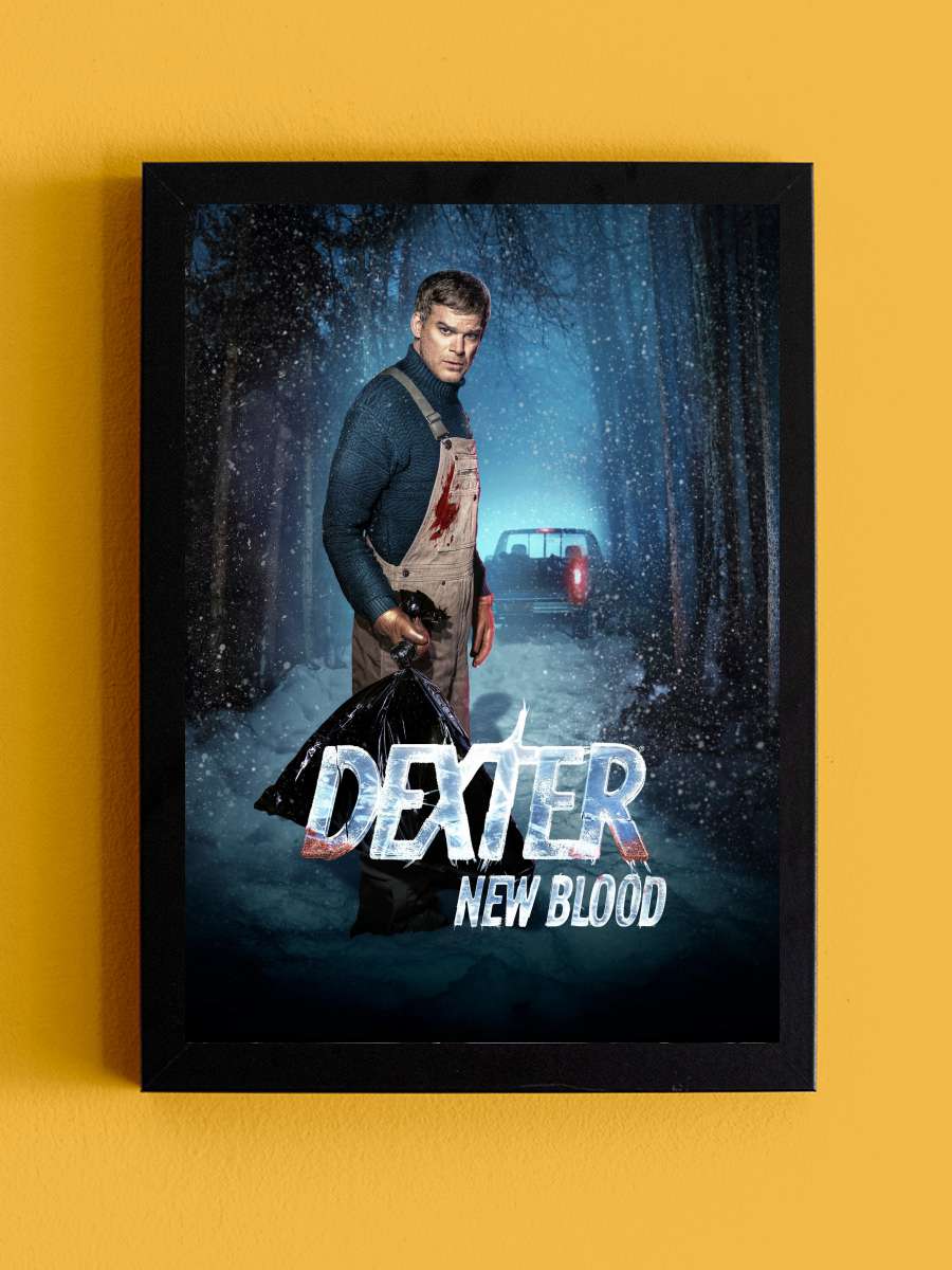 Dexter: New Blood Dizi Tablo Siyah Çerçeveli Dizi Poster Duvar Tablo