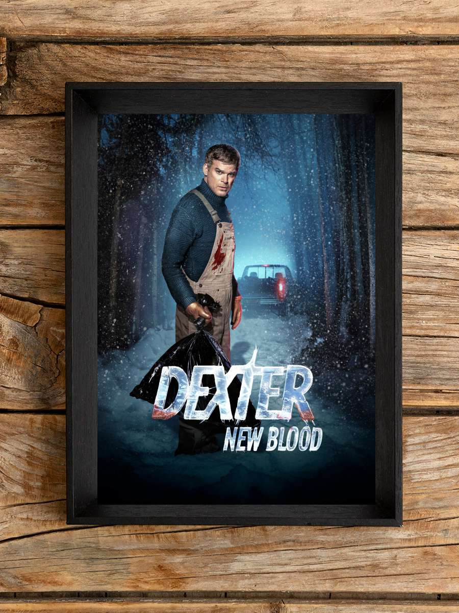 Dexter: New Blood Dizi Tablo Siyah Çerçeveli Dizi Poster Duvar Tablo