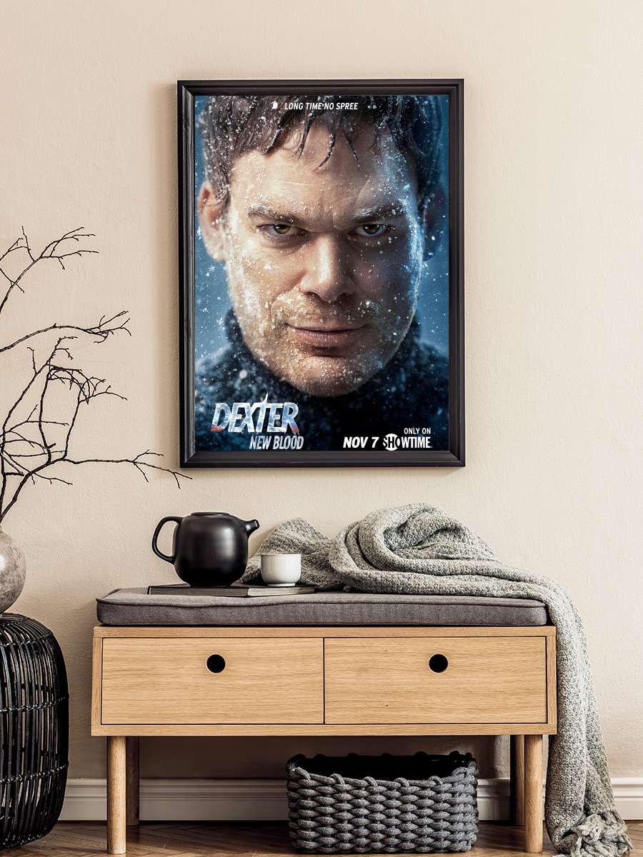 Dexter: New Blood Dizi Tablo Siyah Çerçeveli Dizi Poster Duvar Tablo