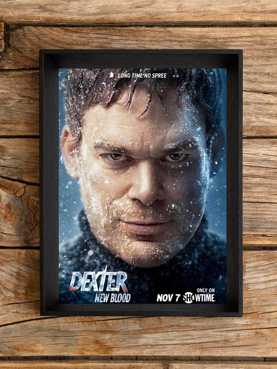 Dexter: New Blood Dizi Tablo Siyah Çerçeveli Dizi Poster Duvar Tablo