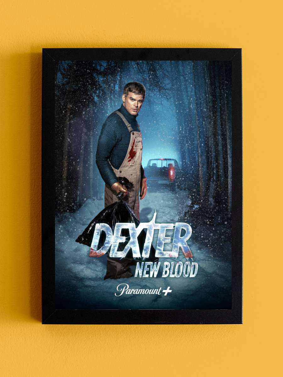 Dexter: New Blood Dizi Tablo Siyah Çerçeveli Dizi Poster Duvar Tablo