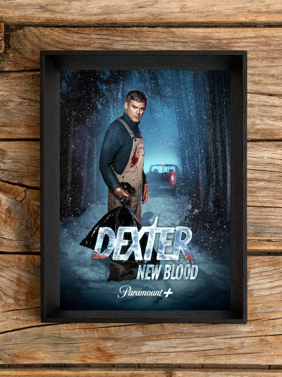 Dexter: New Blood Dizi Tablo Siyah Çerçeveli Dizi Poster Duvar Tablo