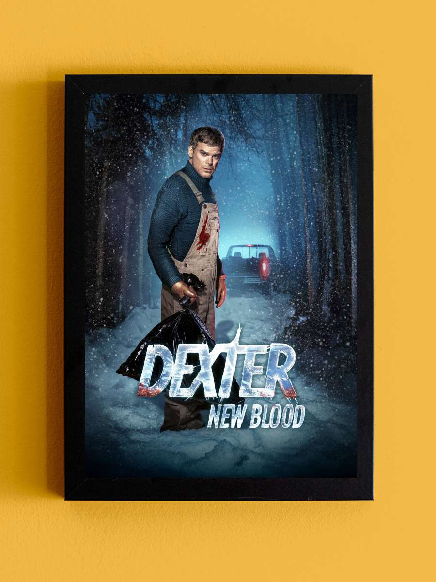 Dexter: New Blood Dizi Tablo Siyah Çerçeveli Dizi Poster Duvar Tablo