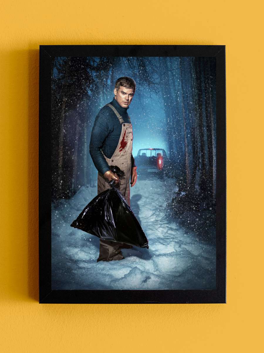 Dexter: New Blood Dizi Tablo Siyah Çerçeveli Dizi Poster Duvar Tablo