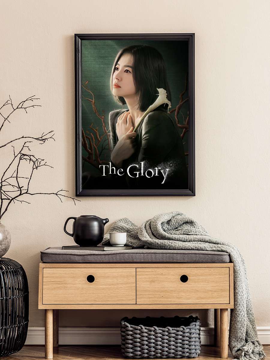 The Glory - 더 글로리 Dizi Tablo Siyah Çerçeveli Dizi Poster Duvar Tablo