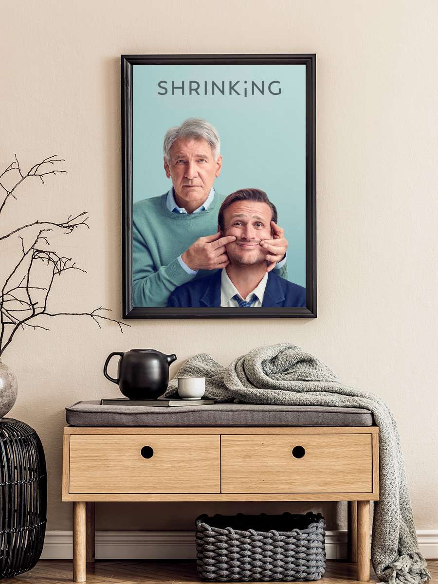 Shrinking Dizi Tablo Siyah Çerçeveli Dizi Poster Duvar Tablo