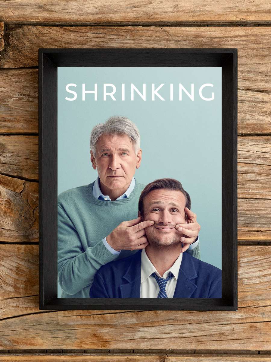 Shrinking Dizi Tablo Siyah Çerçeveli Dizi Poster Duvar Tablo