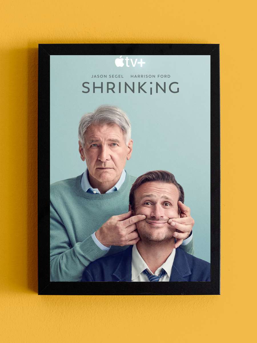 Shrinking Dizi Tablo Siyah Çerçeveli Dizi Poster Duvar Tablo