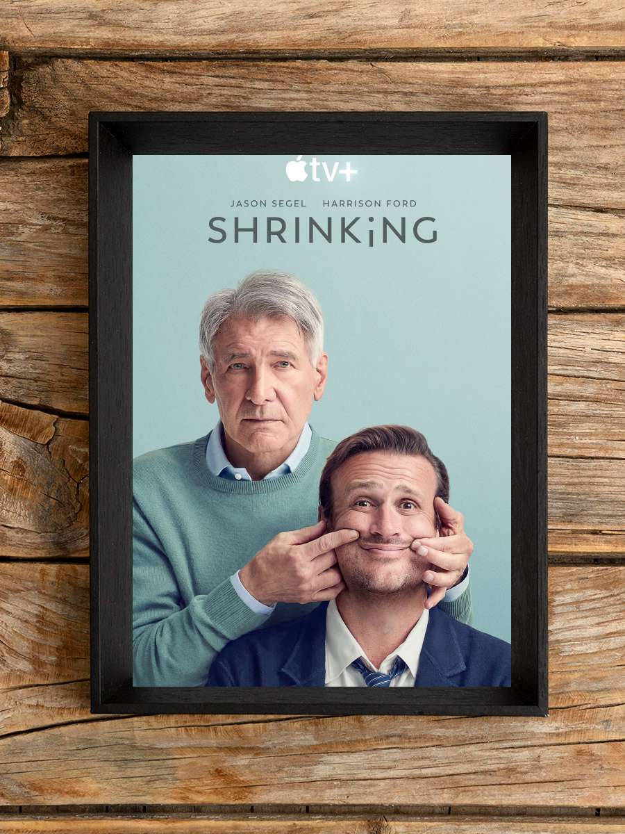 Shrinking Dizi Tablo Siyah Çerçeveli Dizi Poster Duvar Tablo