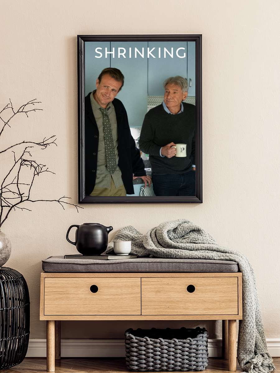 Shrinking Dizi Tablo Siyah Çerçeveli Dizi Poster Duvar Tablo