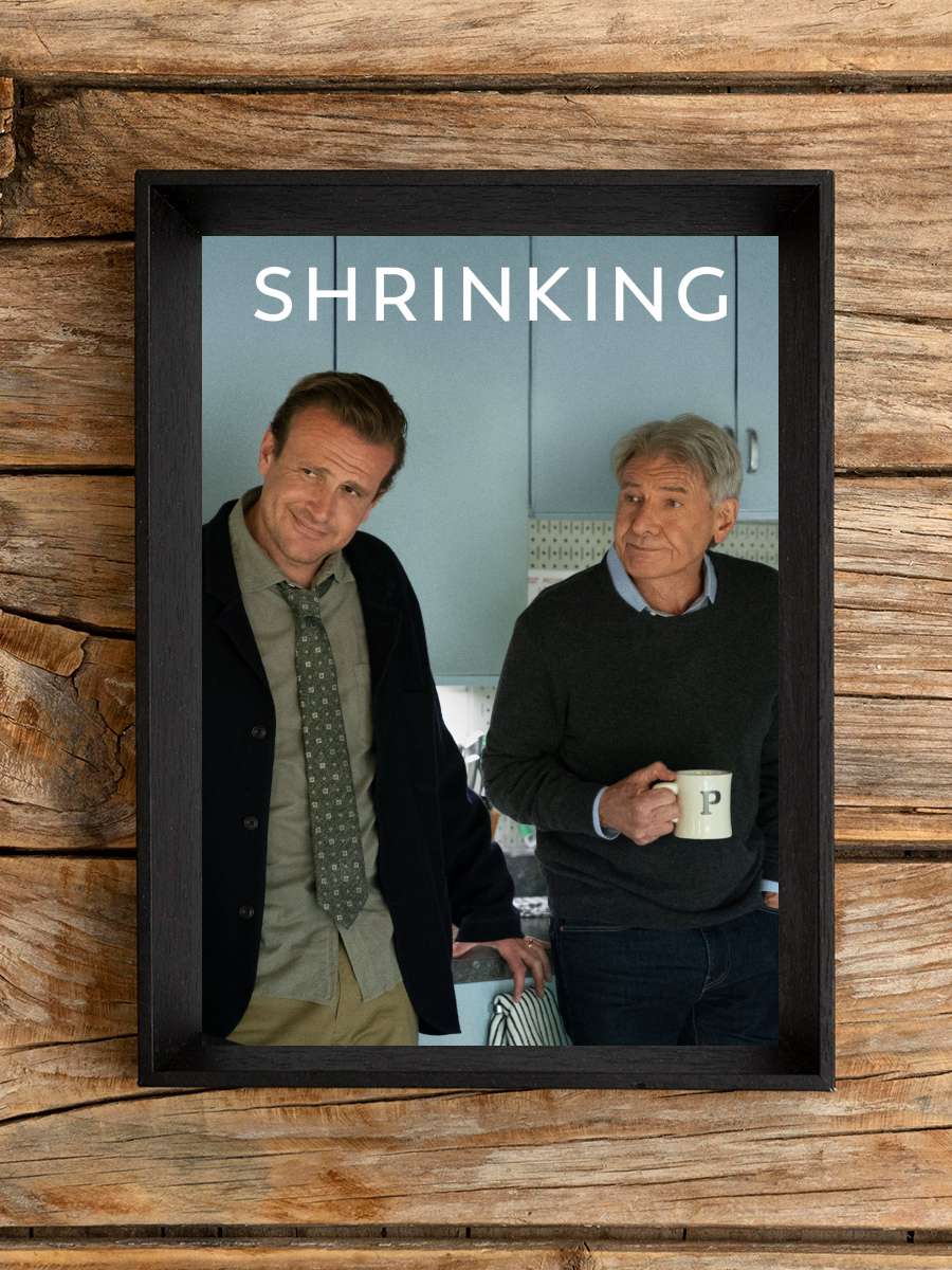 Shrinking Dizi Tablo Siyah Çerçeveli Dizi Poster Duvar Tablo