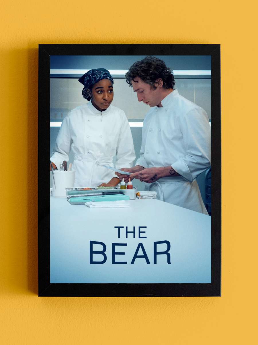 The Bear Dizi Tablo Siyah Çerçeveli Dizi Poster Duvar Tablo