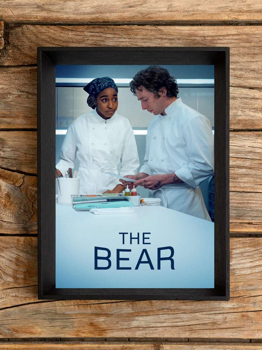 The Bear Dizi Tablo Siyah Çerçeveli Dizi Poster Duvar Tablo