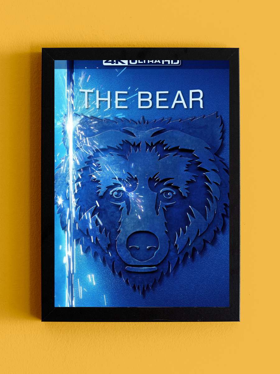 The Bear Dizi Tablo Siyah Çerçeveli Dizi Poster Duvar Tablo