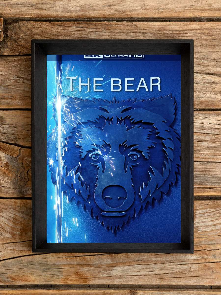 The Bear Dizi Tablo Siyah Çerçeveli Dizi Poster Duvar Tablo