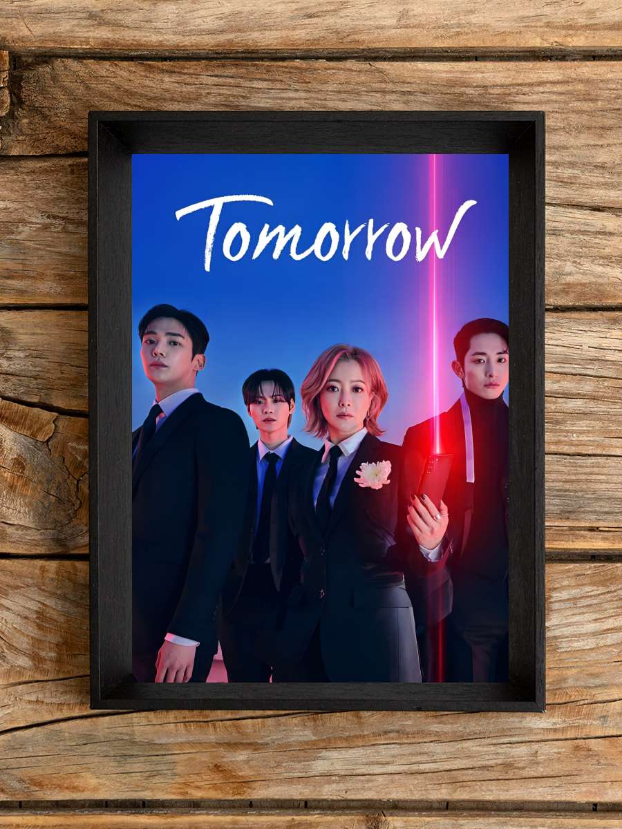 Tomorrow - 내일 Dizi Tablo Siyah Çerçeveli Dizi Poster Duvar Tablo