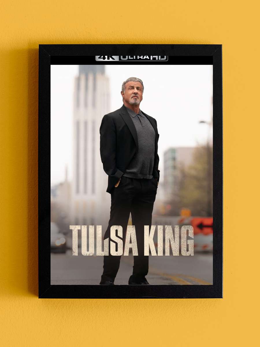 Tulsa King Dizi Tablo Siyah Çerçeveli Dizi Poster Duvar Tablo