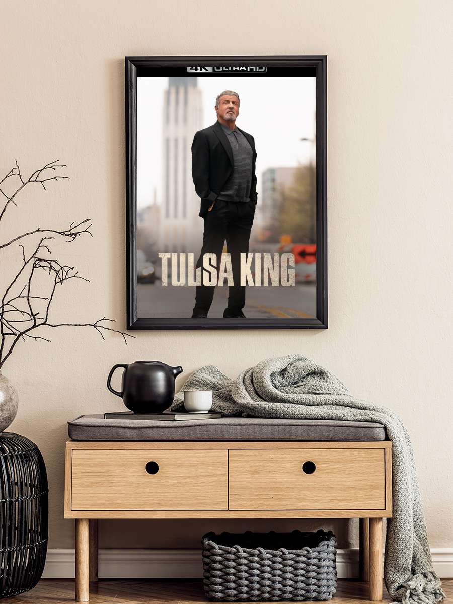 Tulsa King Dizi Tablo Siyah Çerçeveli Dizi Poster Duvar Tablo