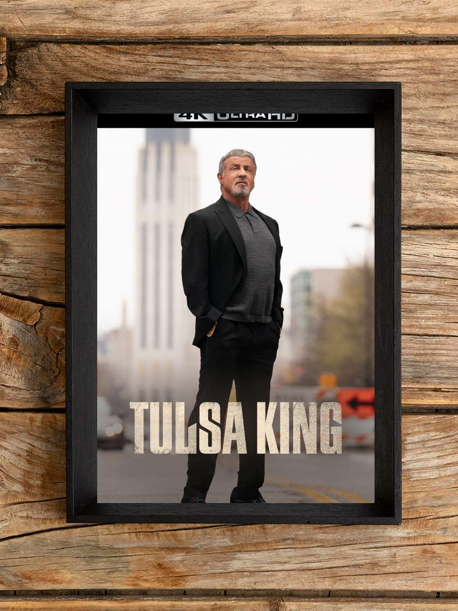 Tulsa King Dizi Tablo Siyah Çerçeveli Dizi Poster Duvar Tablo