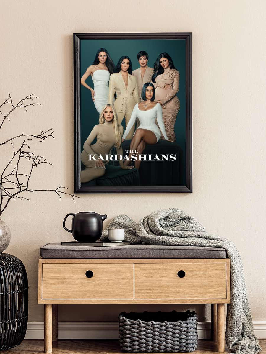 The Kardashians Dizi Tablo Siyah Çerçeveli Dizi Poster Duvar Tablo