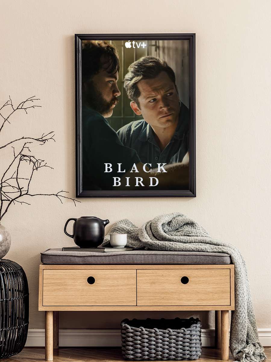 Black Bird Dizi Tablo Siyah Çerçeveli Dizi Poster Duvar Tablo