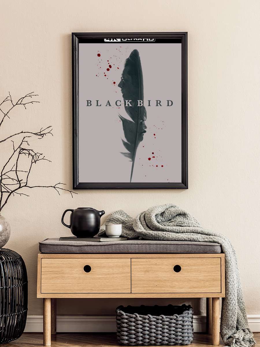 Black Bird Dizi Tablo Siyah Çerçeveli Dizi Poster Duvar Tablo