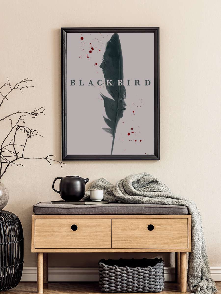 Black Bird Dizi Tablo Siyah Çerçeveli Dizi Poster Duvar Tablo