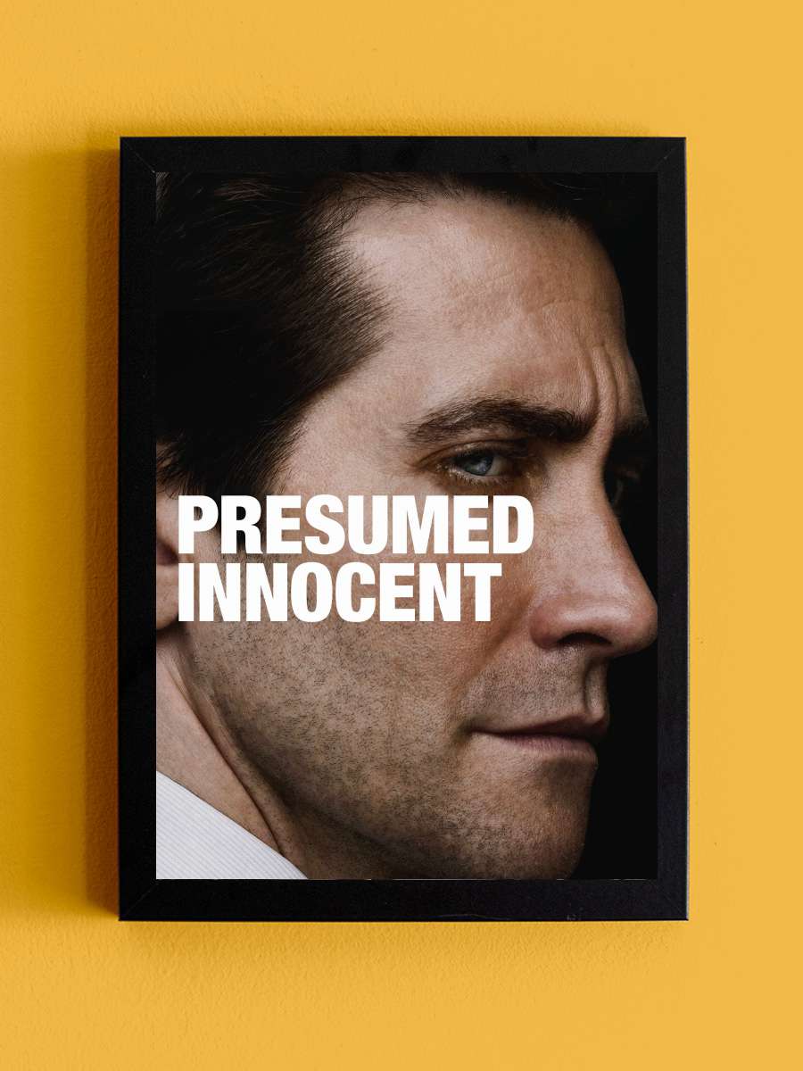 Presumed Innocent Dizi Tablo Siyah Çerçeveli Dizi Poster Duvar Tablo